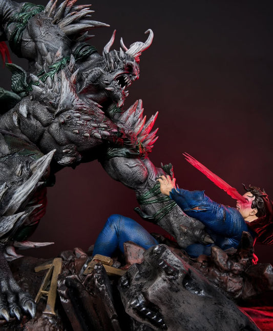 Doomsday vs Superman Figure