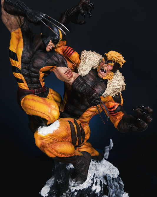 Wolverine & Sabretooth Figure