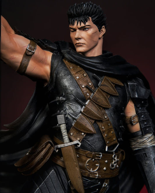 Black Swordsman Figure