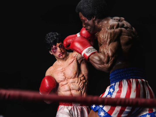 Rocky Balboa & Apollo Creed Figure