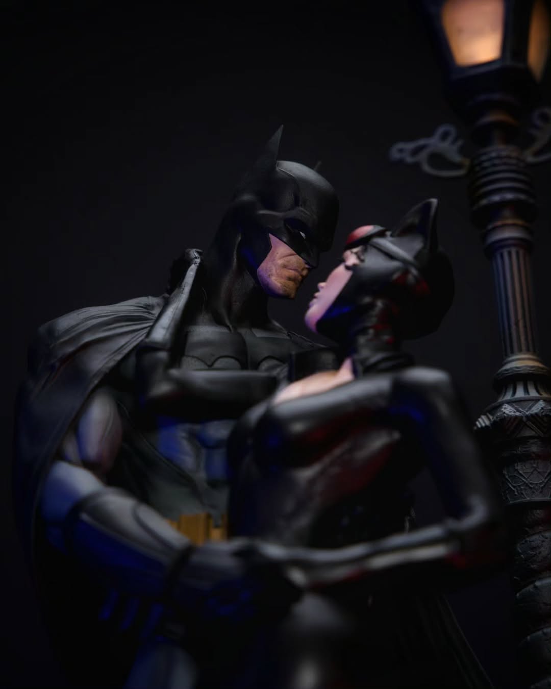 Cat and Bat Figure