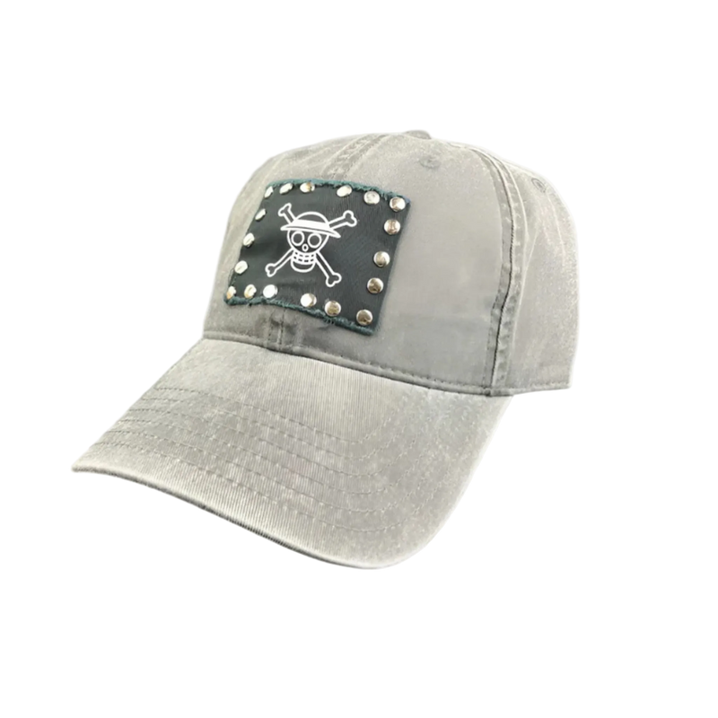 Straw Hat Pirates Distressed Patch Cap
