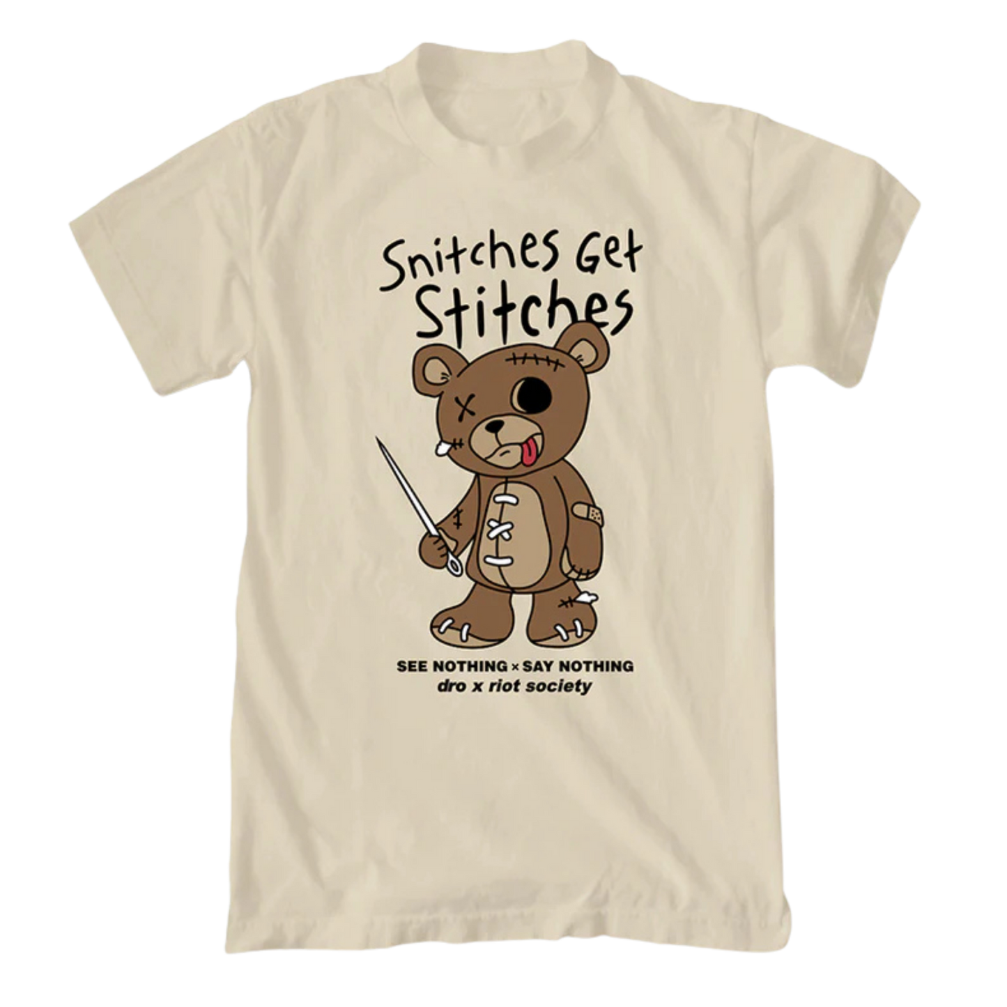 No Snitch Bear Street Tee