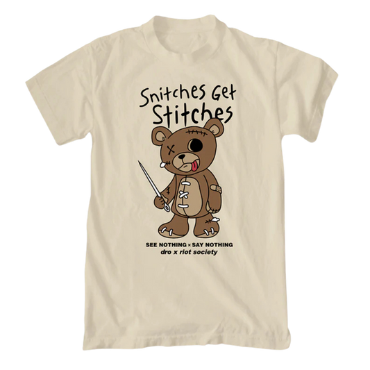 No Snitch Bear Street Tee