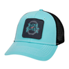 Electric Lime Blast Trucker Cap