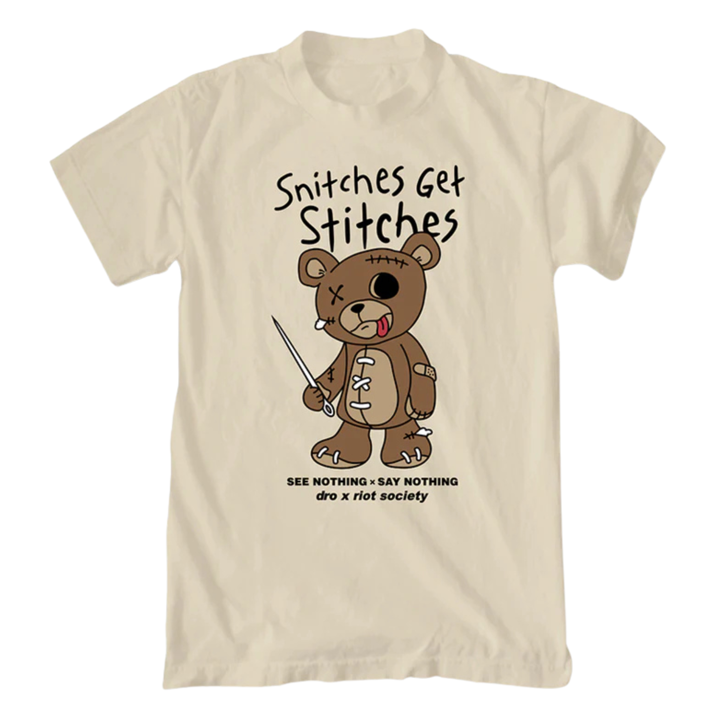 No Snitch Bear Street Tee