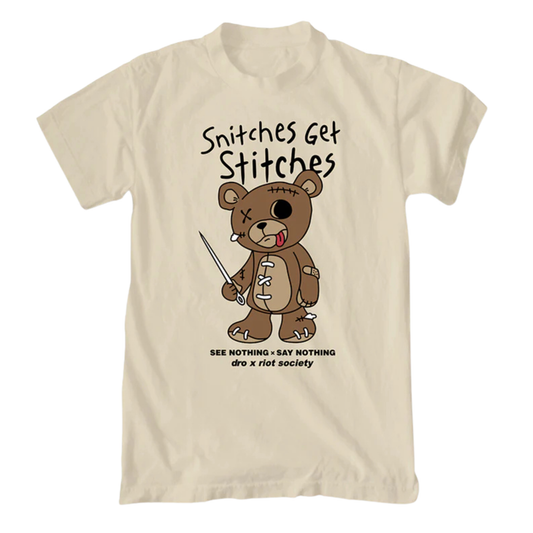 No Snitch Bear Street Tee