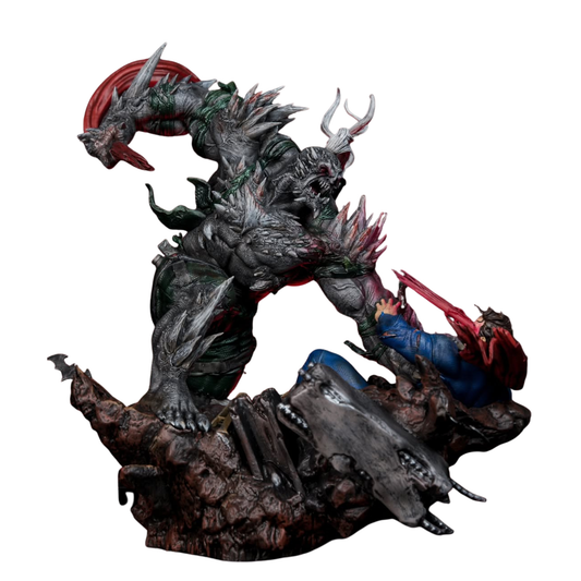Doomsday vs Superman Figure