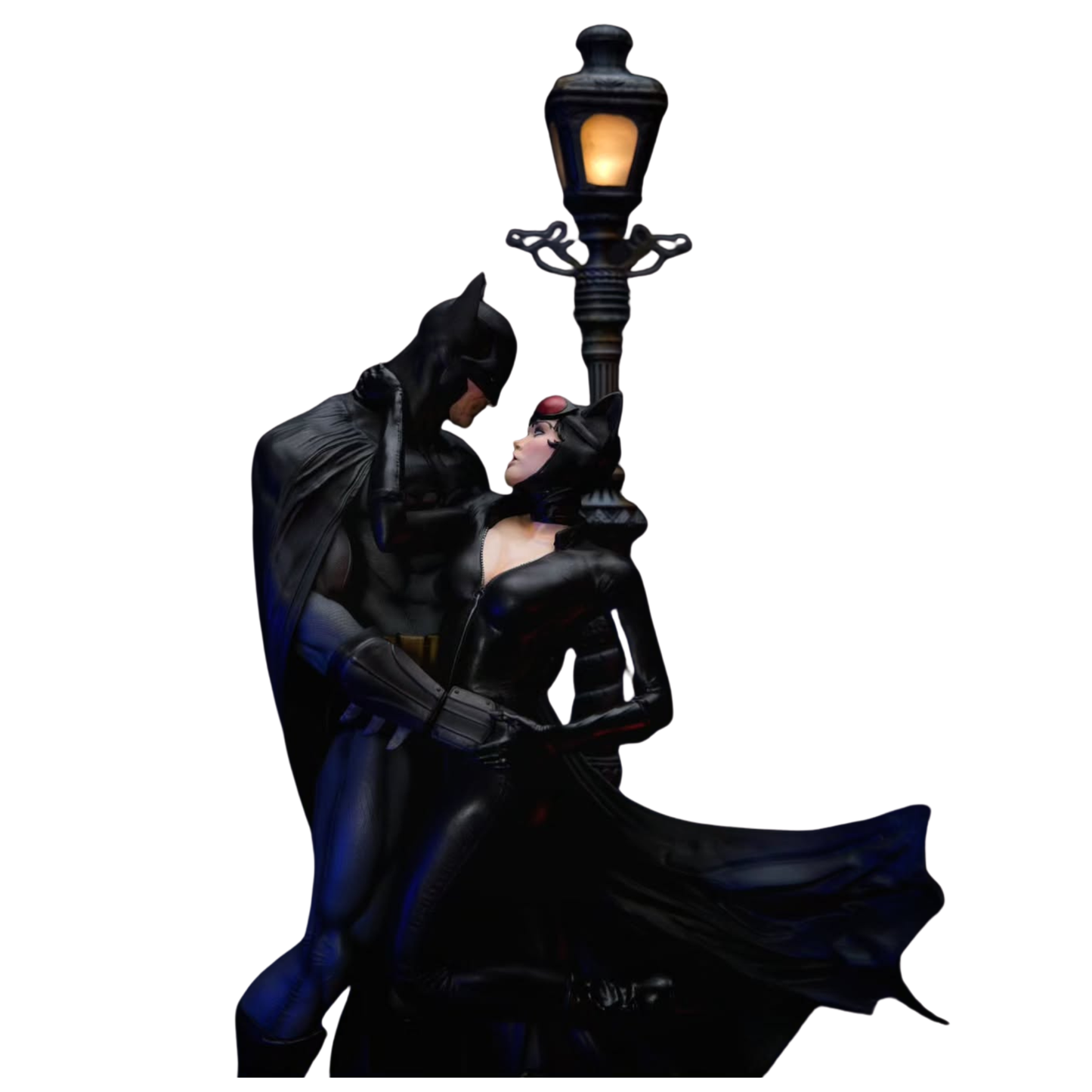 Cat and Bat Figure
