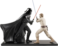 Star Wars Bespin Battle Darth Vader vs. Luke Skywalker Diorama Statue