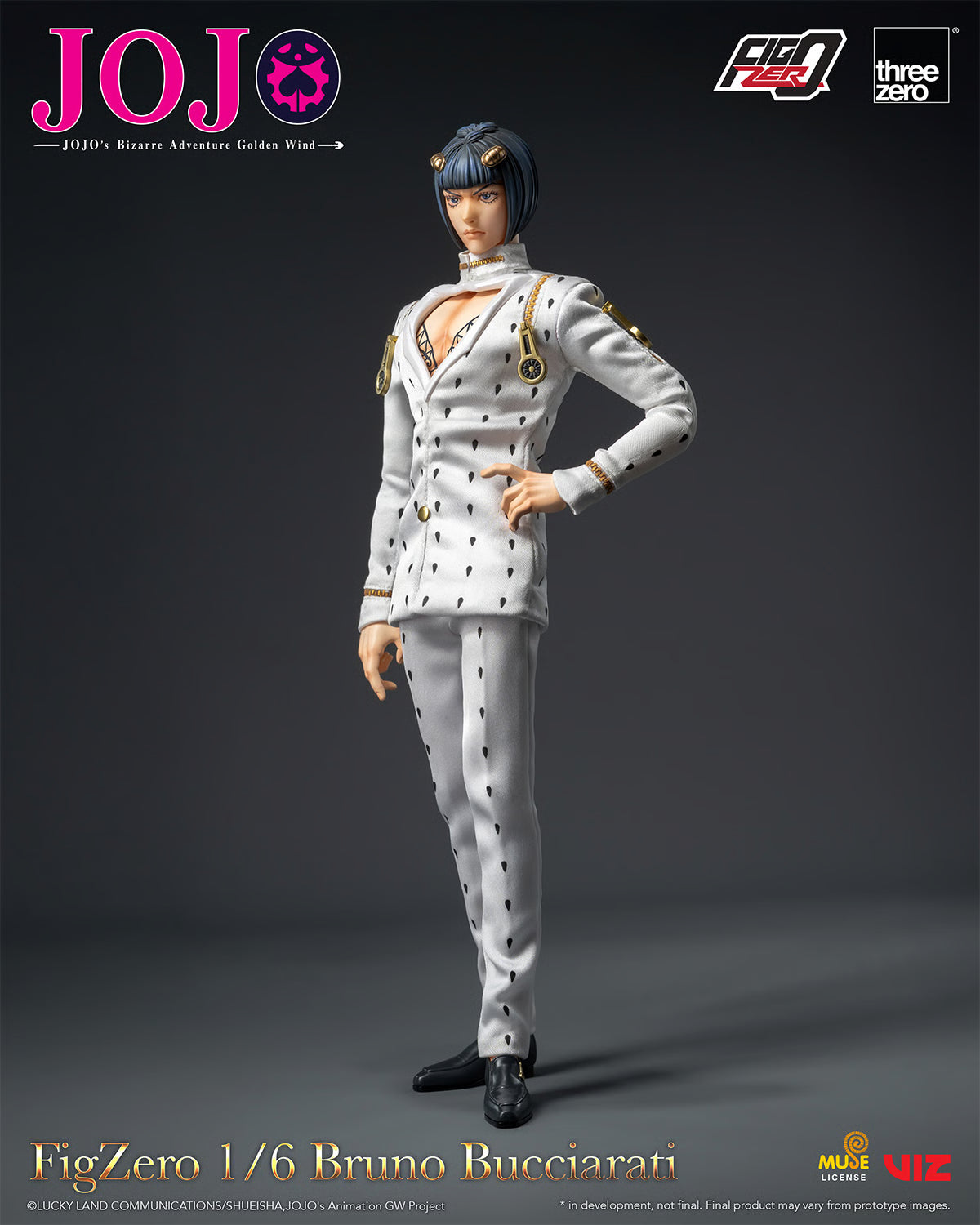 Bruno Bucciarati Premium Articulated Sixth Scale Figure