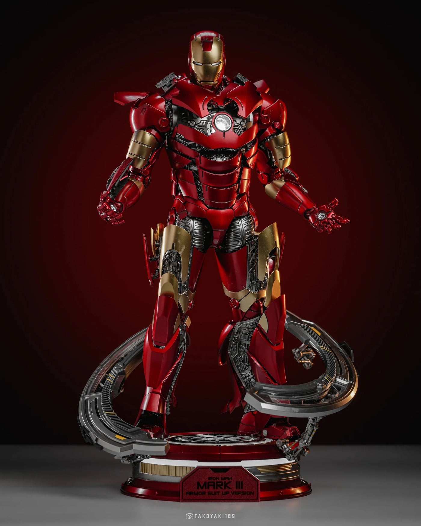 The Mechanics of the Armor Suit Up