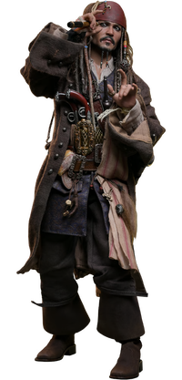 Pirates of the Caribbean Jack Sparrow Sixth Scale Figure