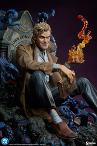 The Hellblazer on His Tombstone Throne