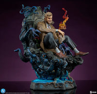 The Hellblazer on His Tombstone Throne