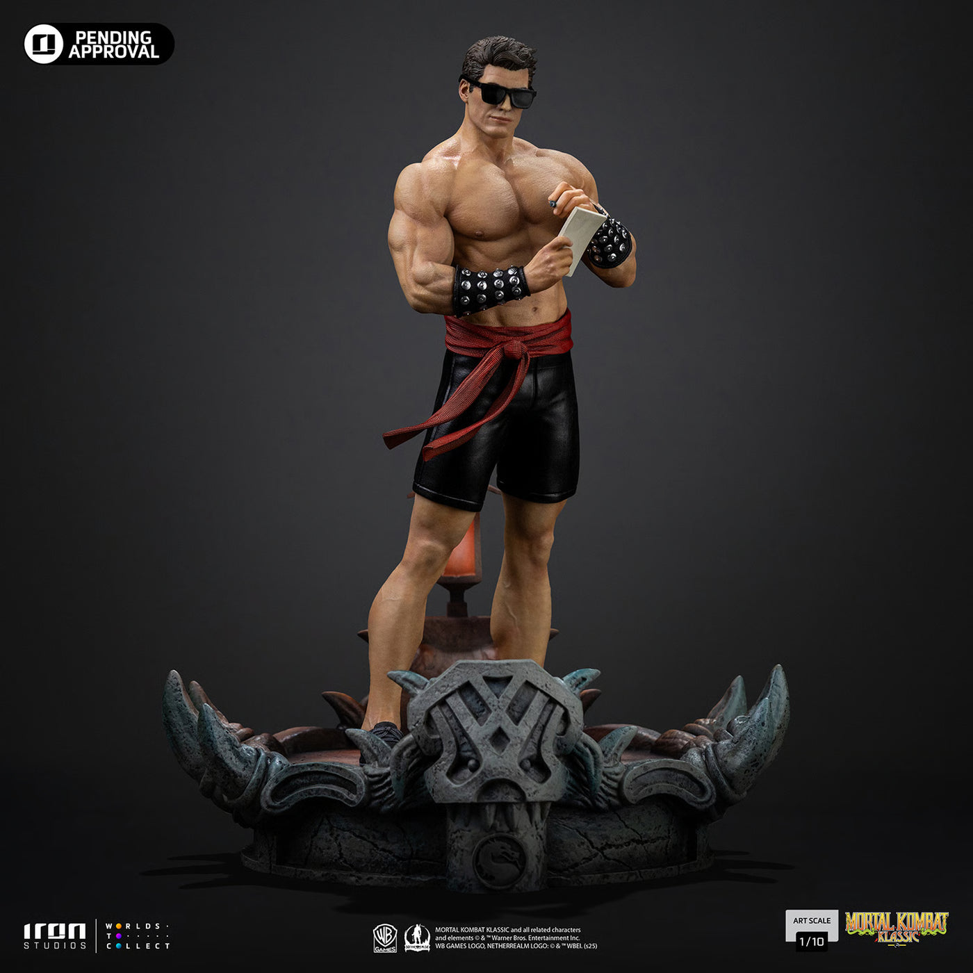 Mortal Kombat Johnny Cage Premium Collectible Statue
