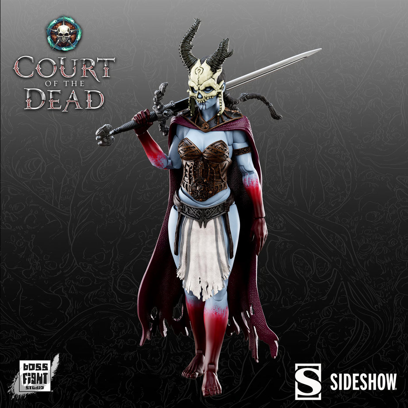 Court of the Dead Kier Death's Warbringer Premium Figure