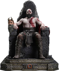 God of War Master Thyself Kratos Premium Statue