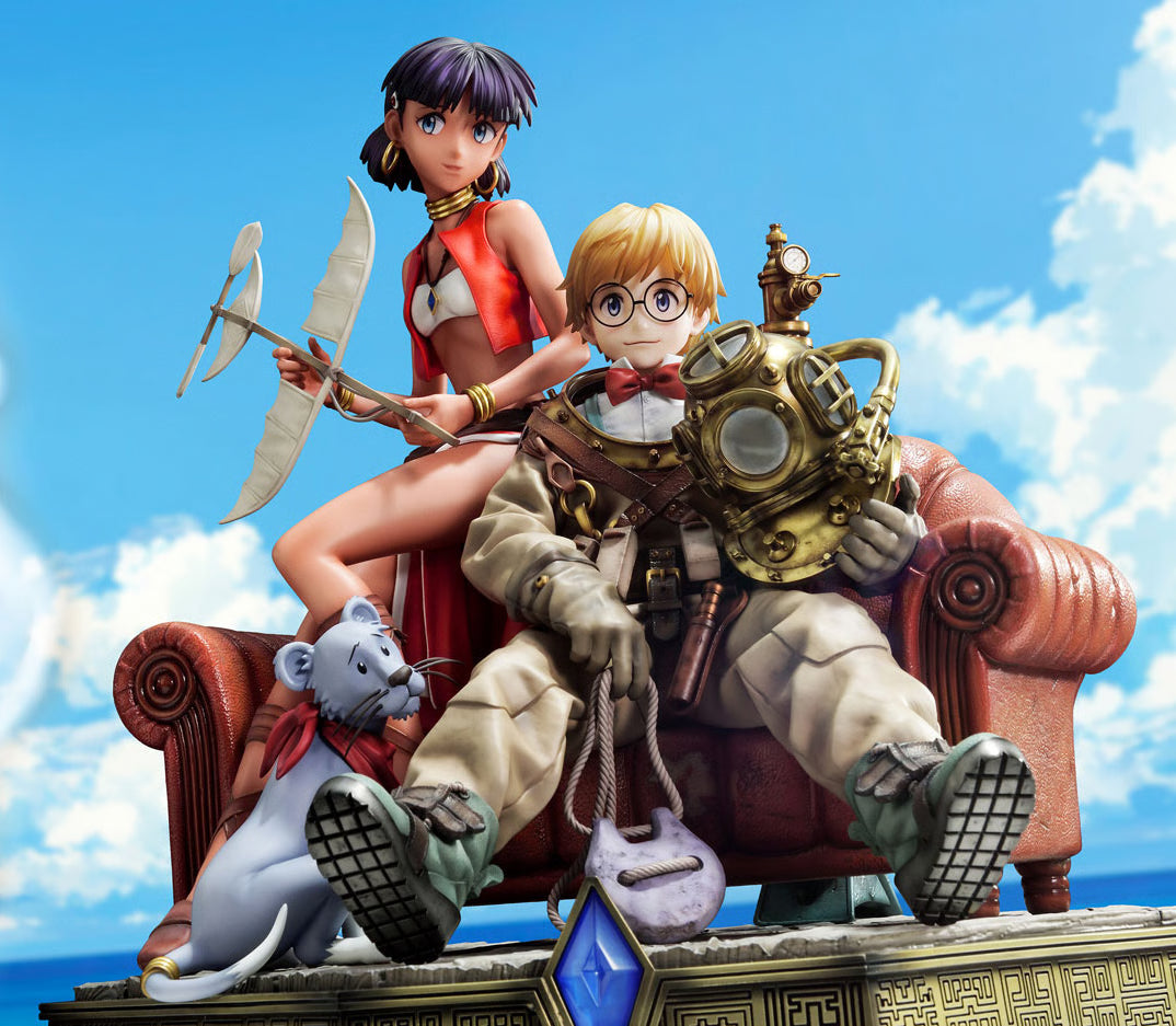 Nadia: The Secret of Blue Water Nadia and Jean Collectible Statue