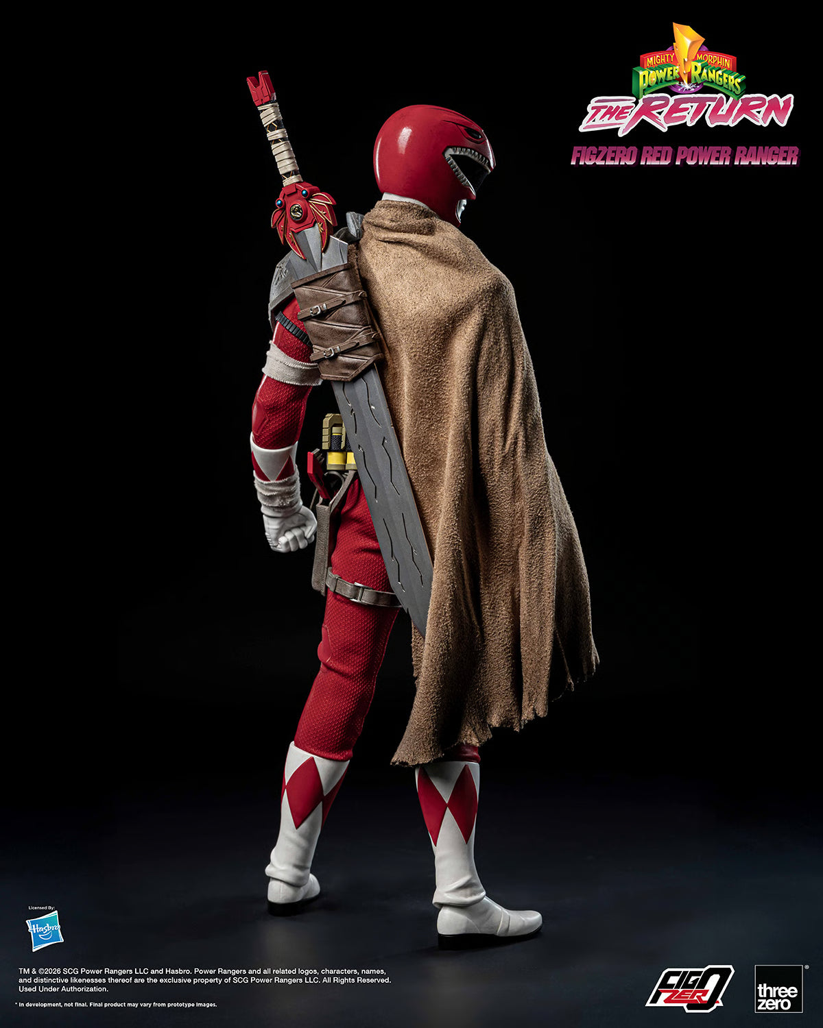 Red Power Ranger The Return 1/6 Scale FigZero Figure
