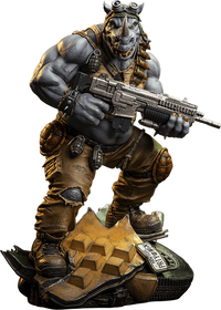 Teenage Mutant Ninja Turtles Rocksteady Premium Statue