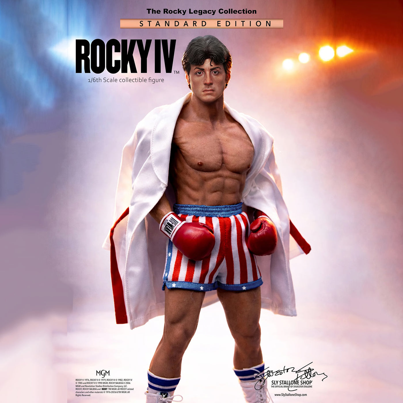 Rocky IV Standard Edition Premium 1/6 Scale Boxing Figure