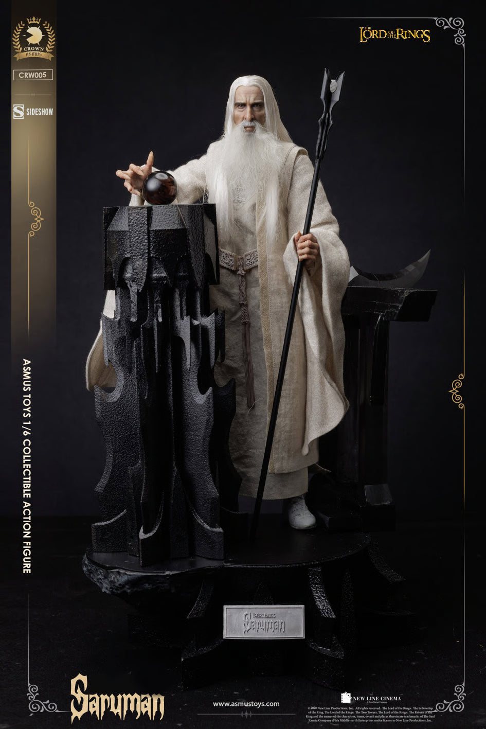 Saruman Lord of the Rings Premium 1/6 Scale Figure