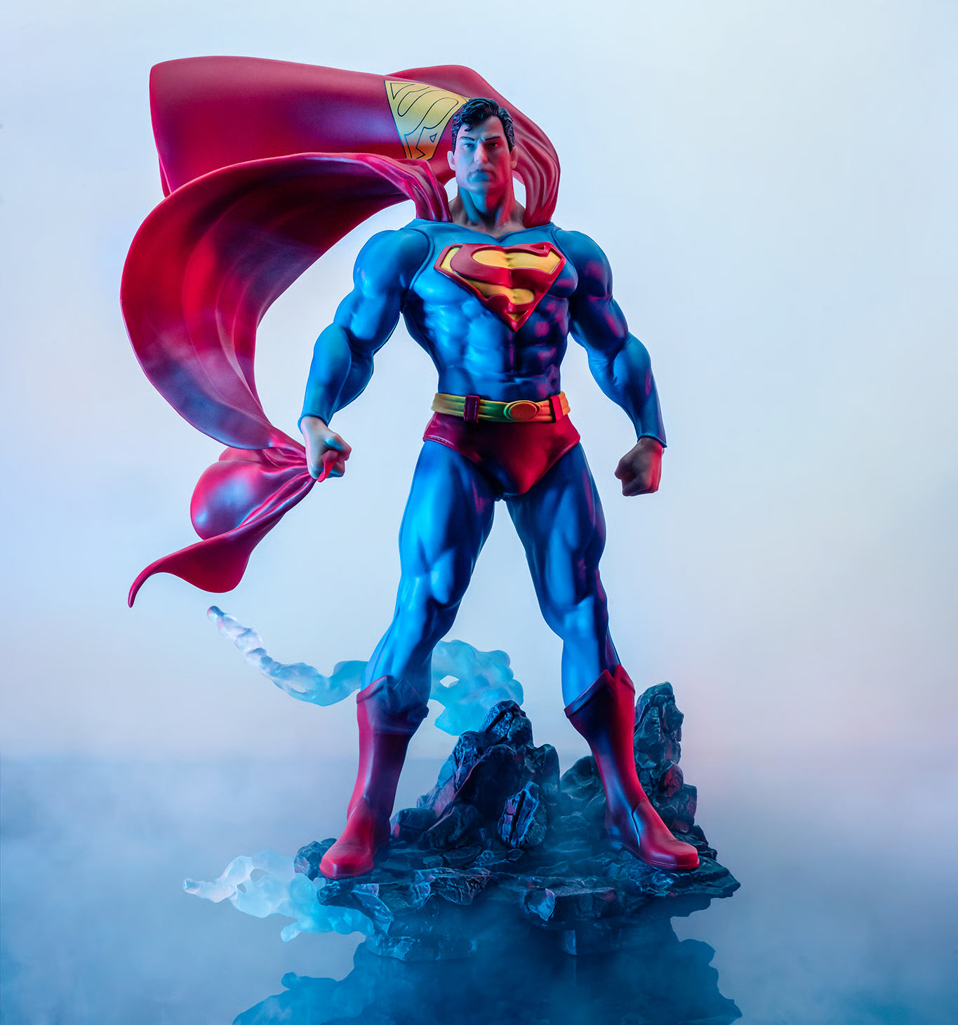 DC Superman Silver Premium Bust