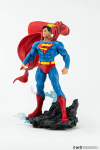 DC Superman Silver Premium Bust