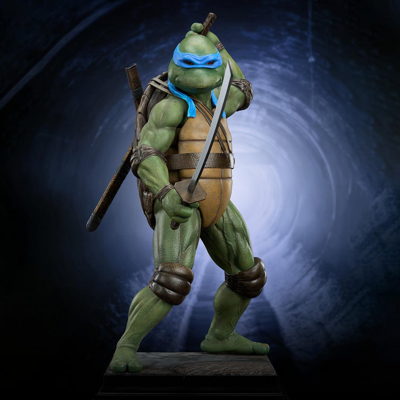 Leonardo TMNT Premium Warrior Collectible Statue Display