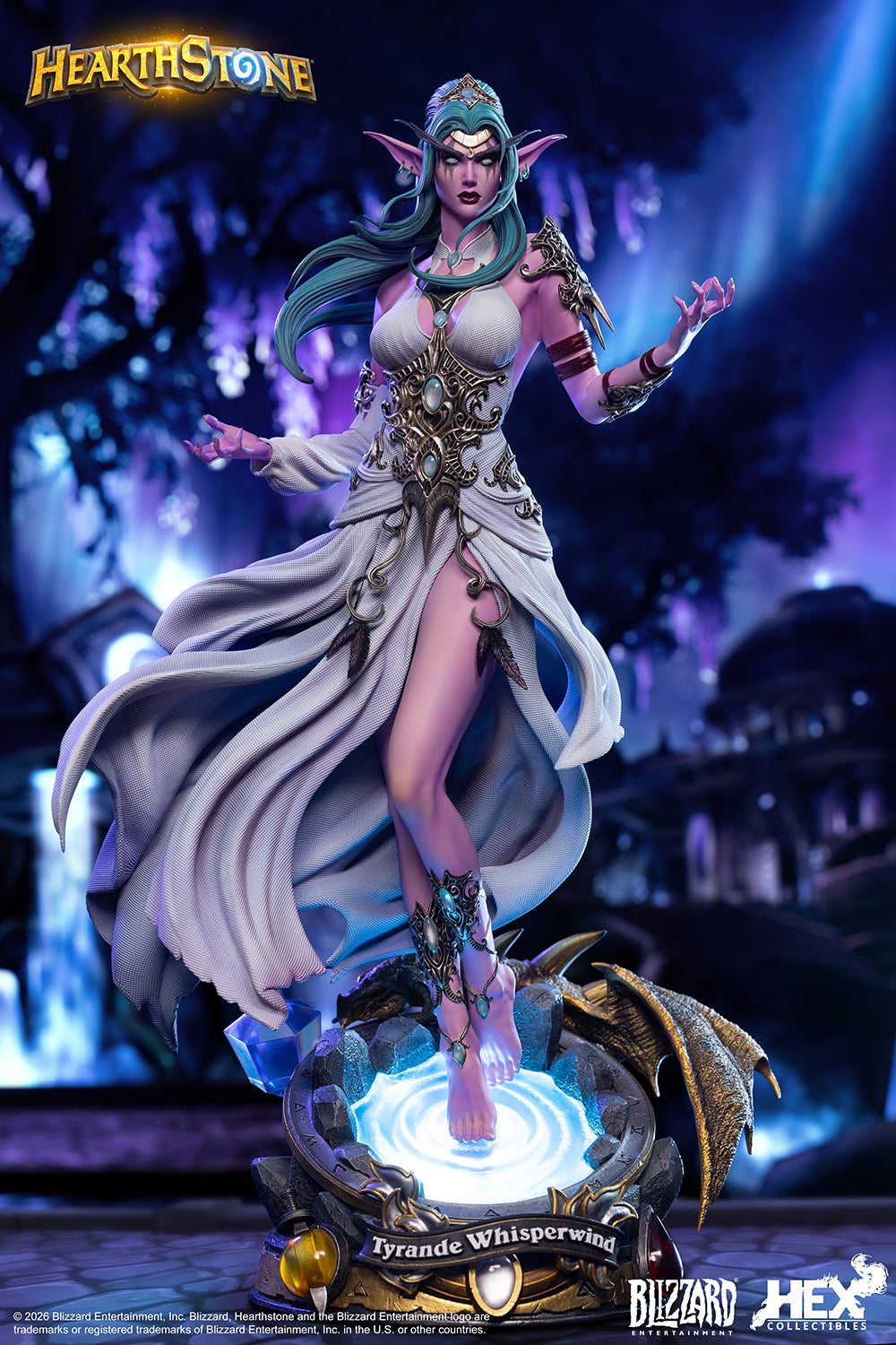 Tyrande Whisperwind Hearthstone Premium Fantasy Statue