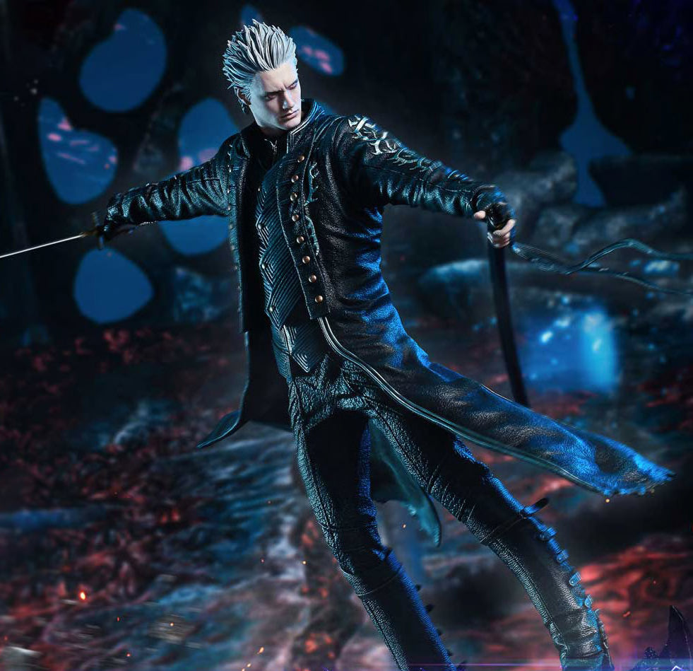 Vergil Devil May Cry Premium Demon Hunter Collectible Statue