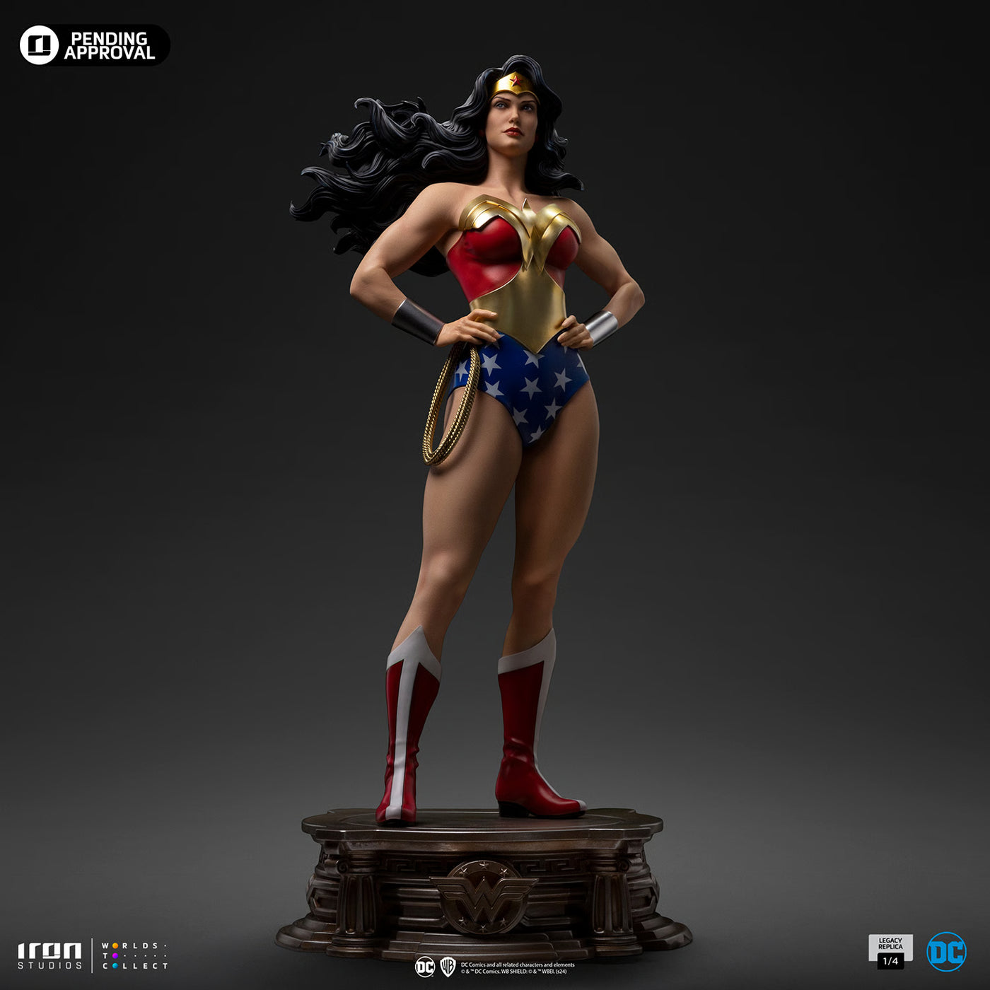 DC Trinity Wonder Woman Premium Collectible Statue