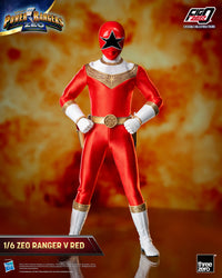 Power Rangers Zeo Ranger V Red Collectible Action Figure