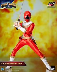 Power Rangers Zeo Ranger V Red Collectible Action Figure