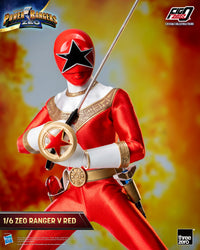 Power Rangers Zeo Ranger V Red Collectible Action Figure