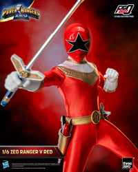 Power Rangers Zeo Ranger V Red Collectible Action Figure