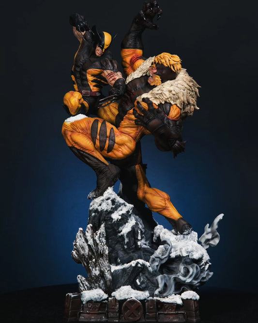 Wolverine & Sabretooth Figure