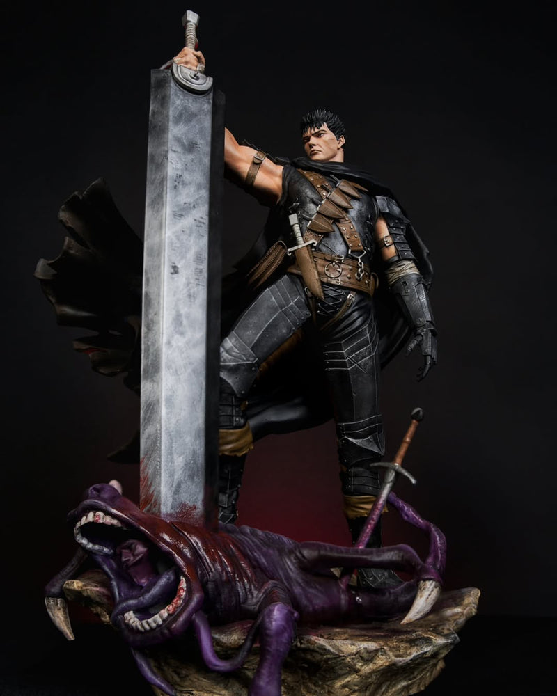 Black Swordsman Figure