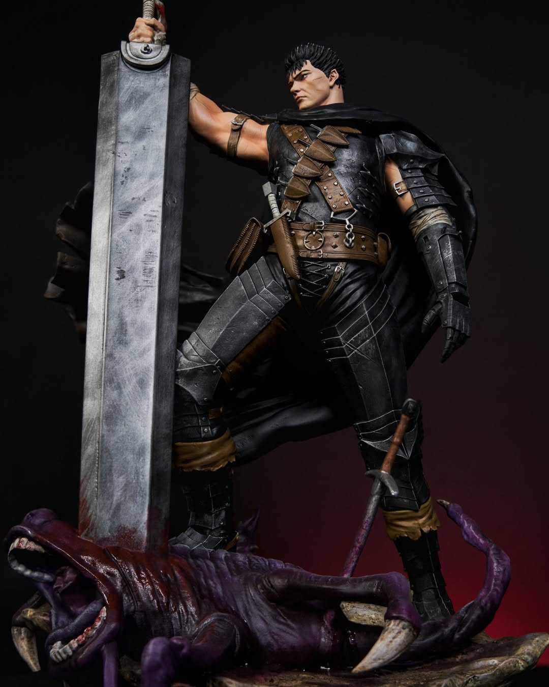 Black Swordsman Figure