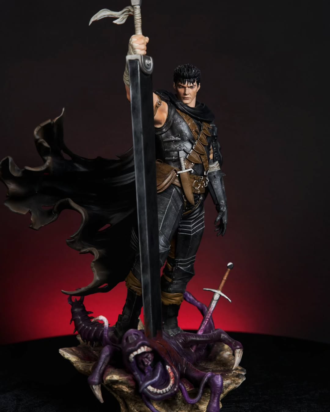 Black Swordsman Figure