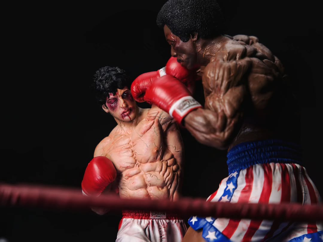 Rocky Balboa & Apollo Creed Figure