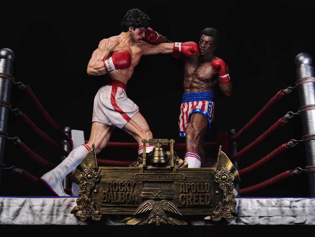 Rocky Balboa & Apollo Creed Figure